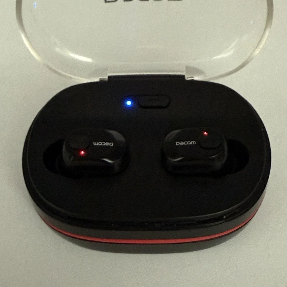 Dacom K6H Pro V.5 TWS True Wireless Earbuds Earphones Mini Twins Headset - BLACK